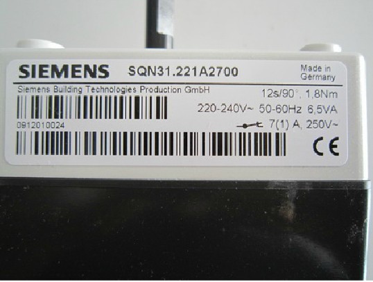 Siemens servo motor