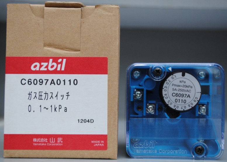 azbil pressure switch