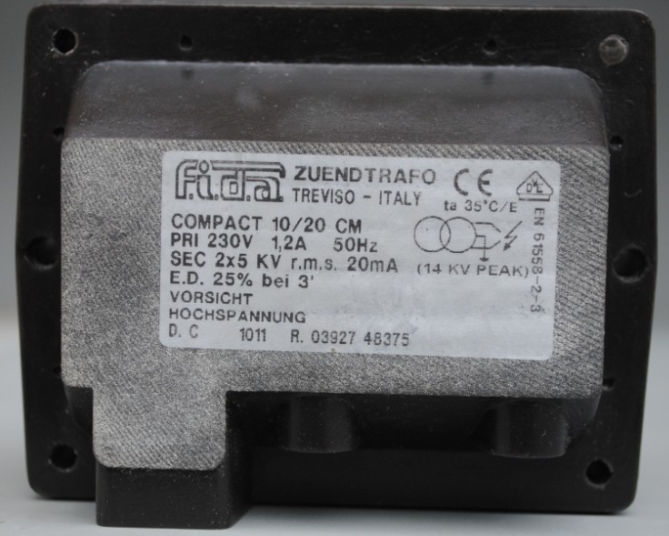 Fida ignition transformer