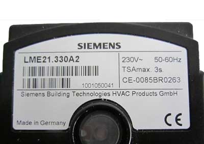 Siemens gas program controller