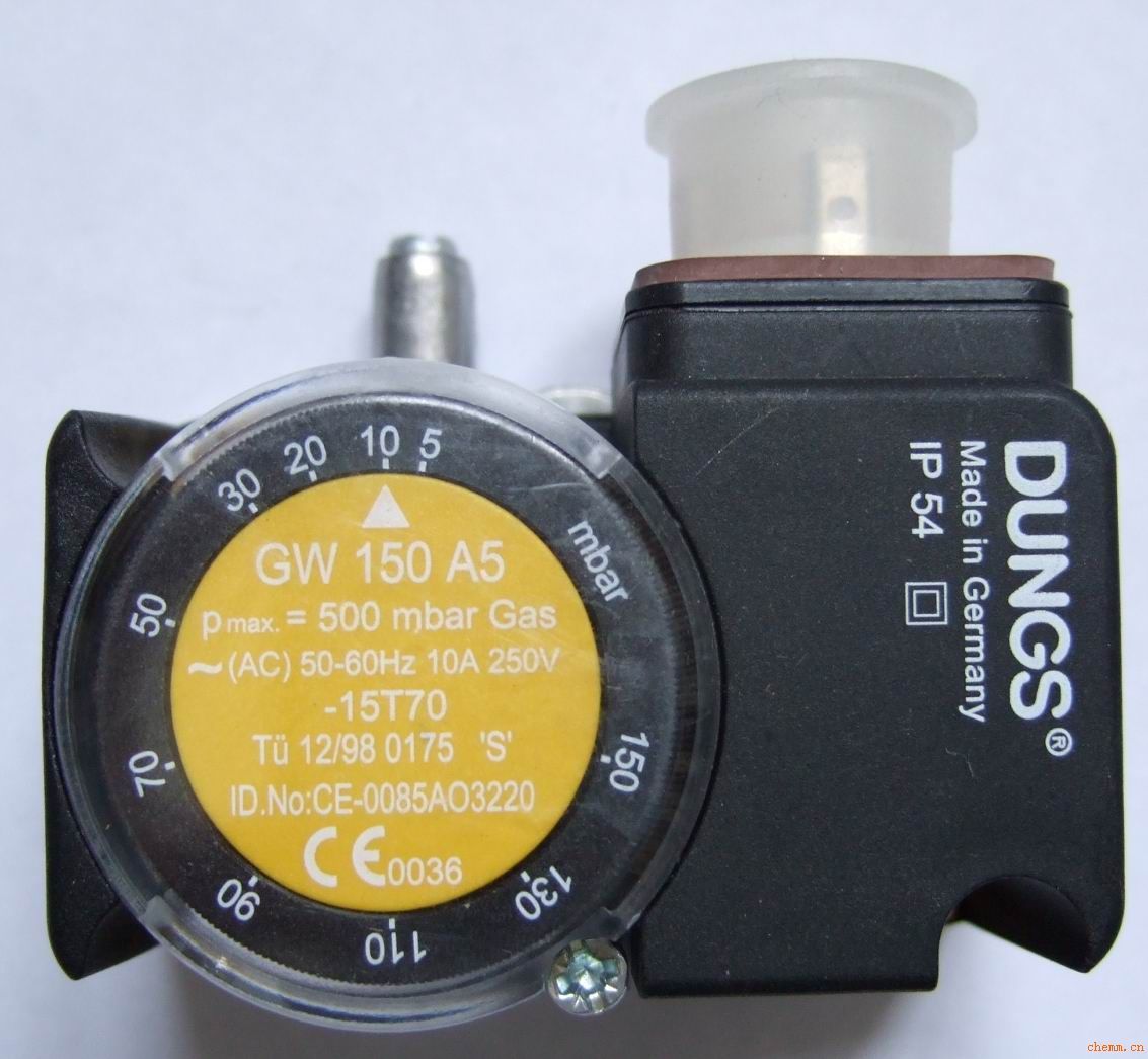 Dungs pressure switch