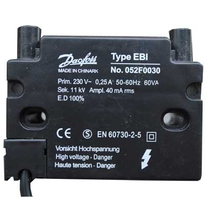 Danfoss ignition transformer