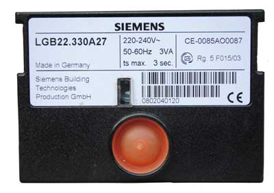 Siemens gas program controller