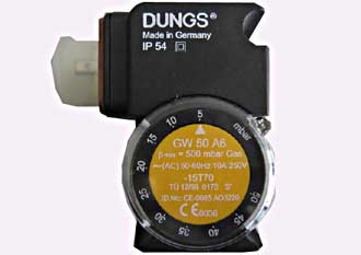 Dungs pressure switch