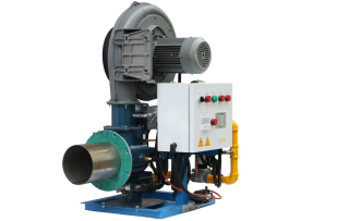 TBJ gun type burner integrated type